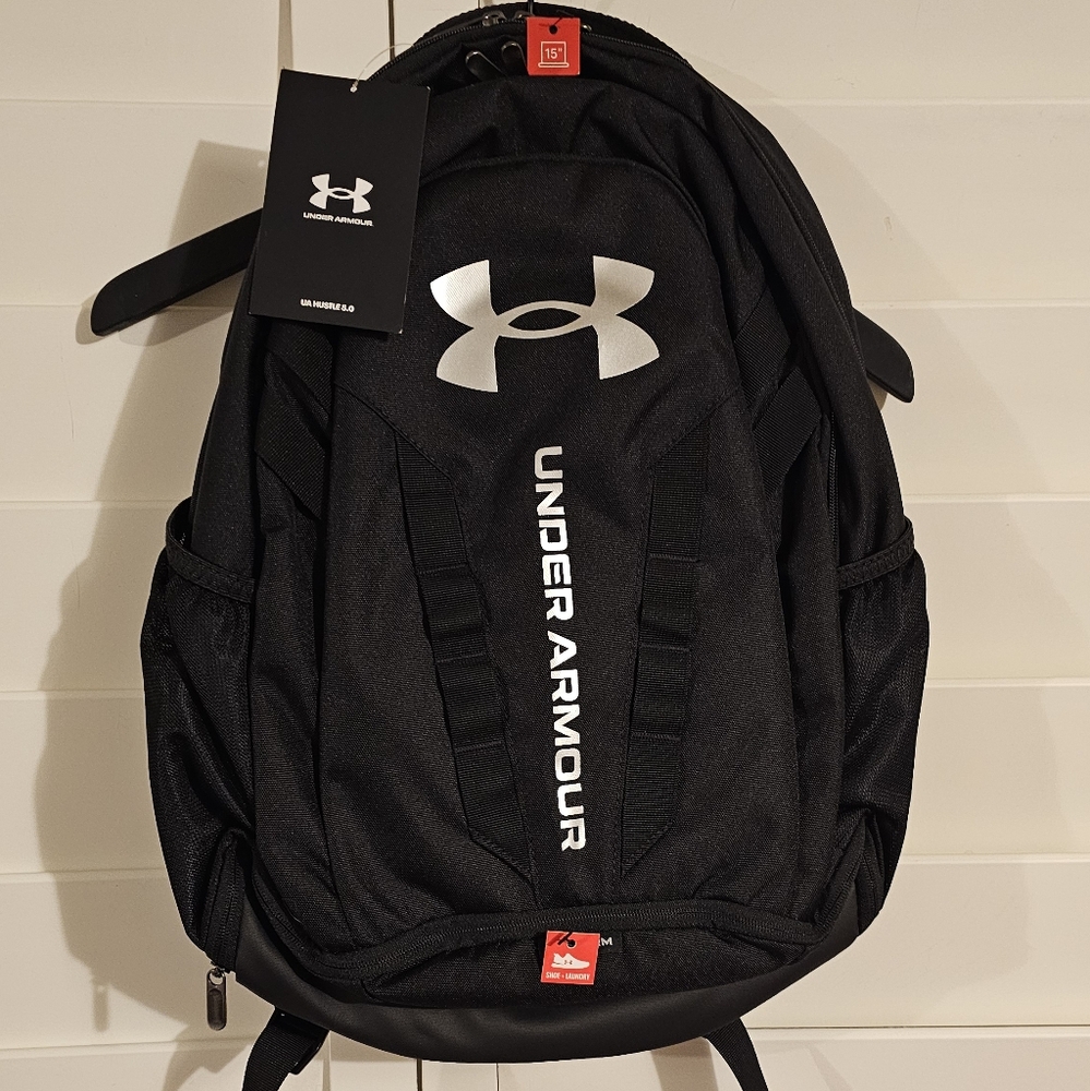 Under ArmourHustle 5.0 Backpack Black